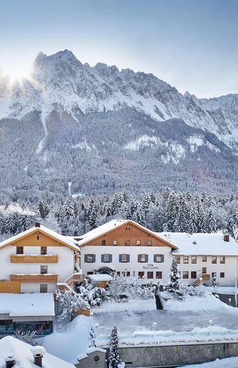 Hotel Waxenstein im Winter