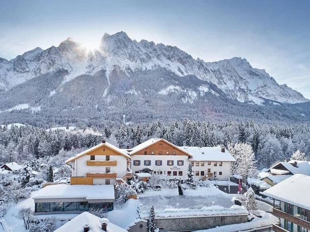 Hotel Waxenstein im Winter