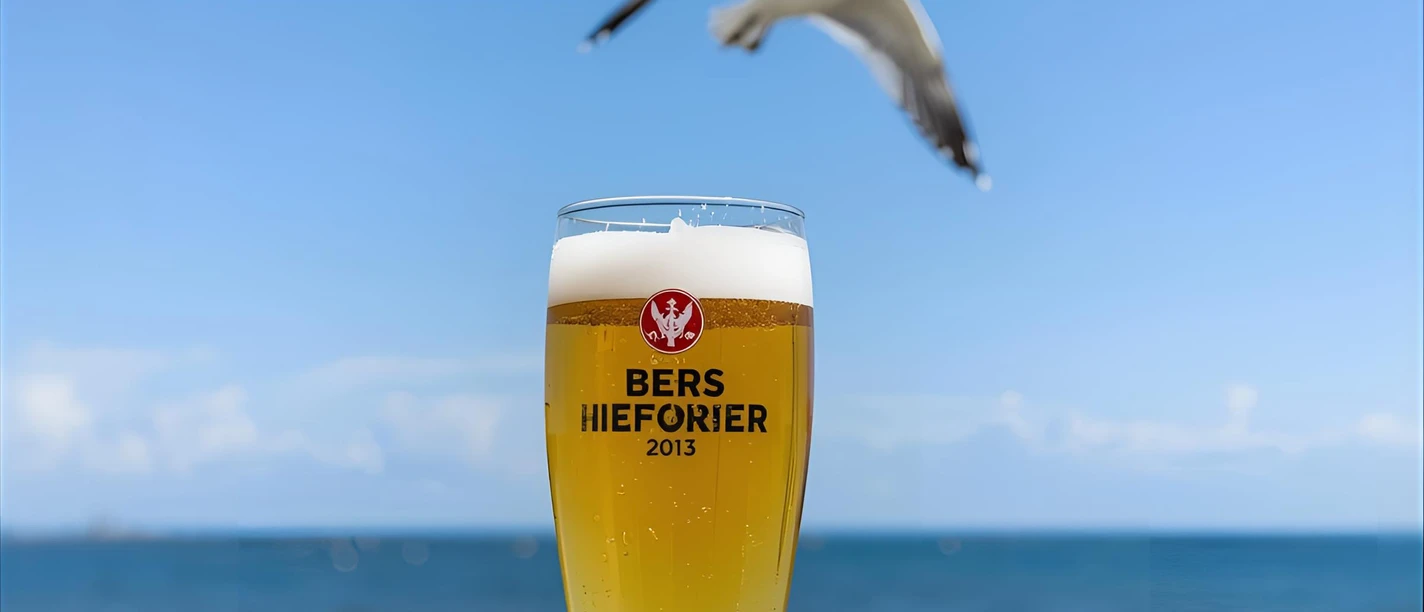 Bierglas ohne Werbung