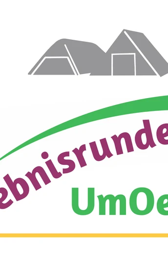 Routenschild Rund UmOe.jpg Symbol Ausschilderung Erlebnisrunde UmOe