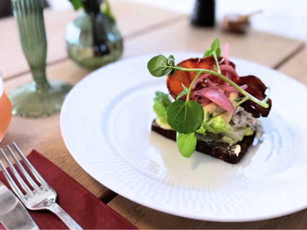 Gram Slot smørrebrød