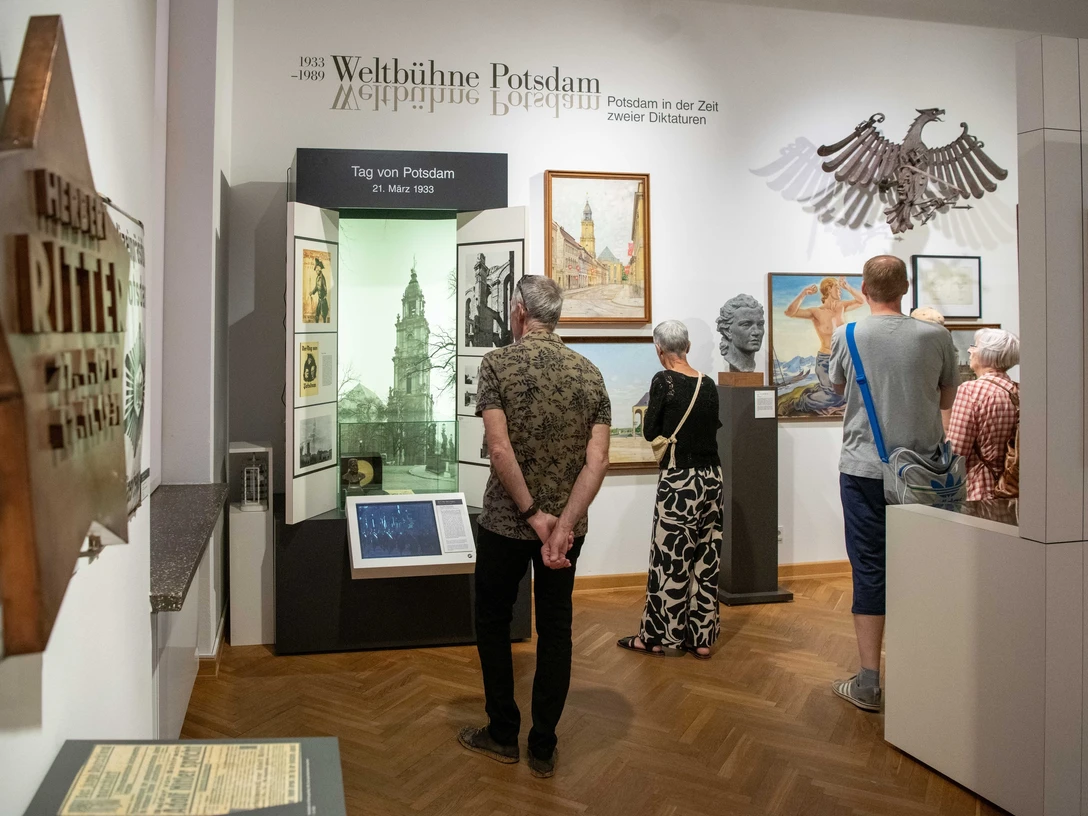 Blick in die stadtgeschichtliche Ausstellung