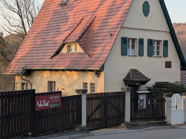 Robert-Sterl-Haus in Naundorf, einem Ortsteil von Stadt Wehlen