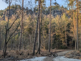 Radroute am Großen Bärenstein Radroute am Großen Bärenstein