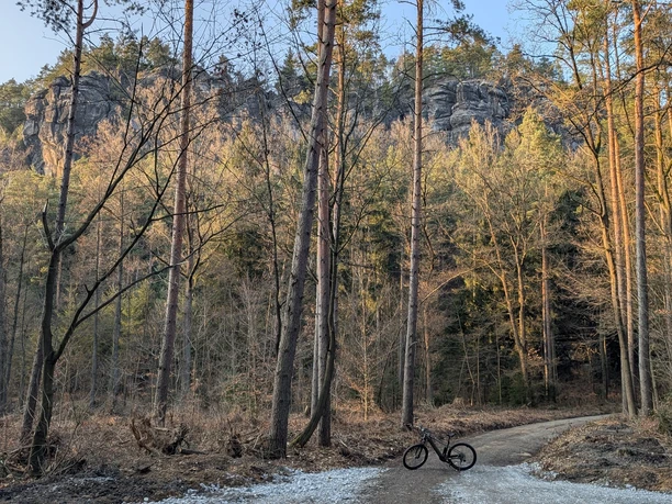 Radroute am Großen Bärenstein
