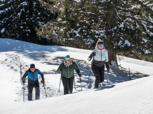 Schneeschuhwandern Naturpark Ammergauer Alpen