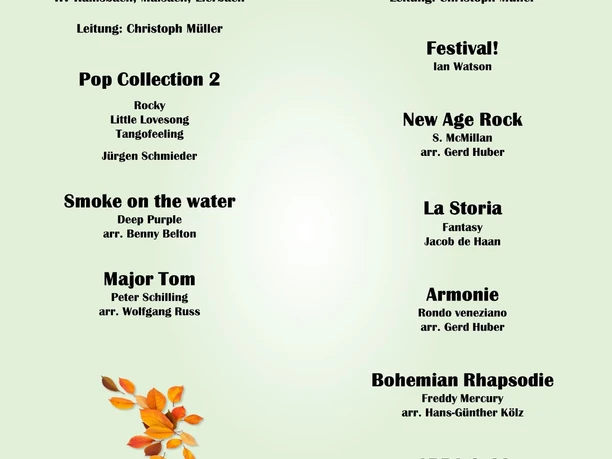 Programmflyer - innen