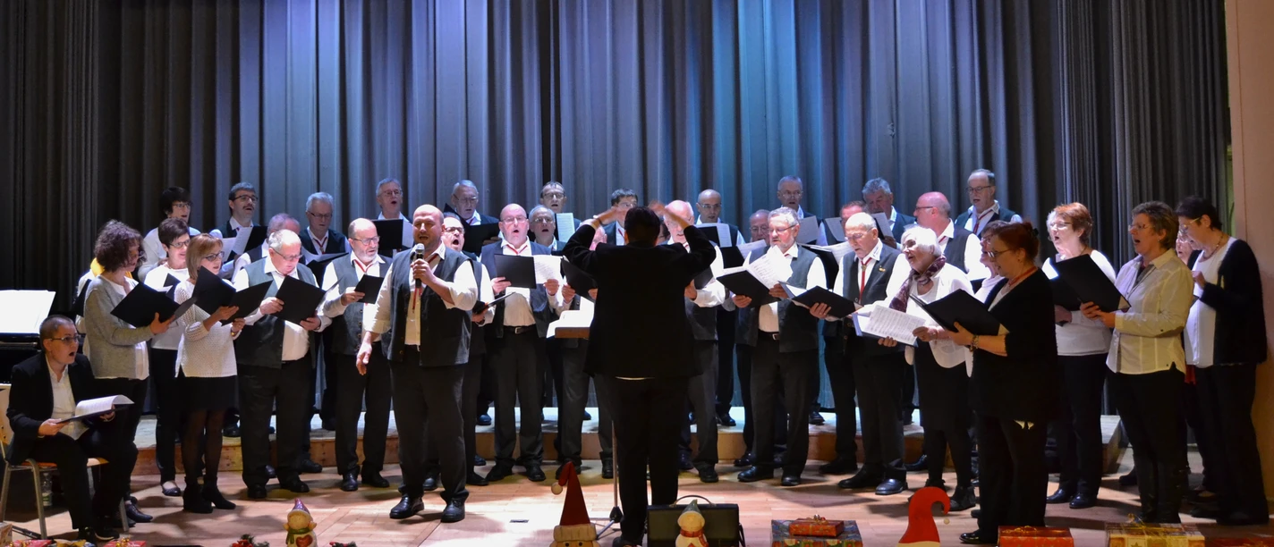 Chorgemeinschaft Neue Töne mit Solist Albrecht Doll
