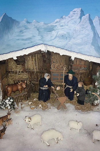 Krippe Hotel Forsthaus Oberau