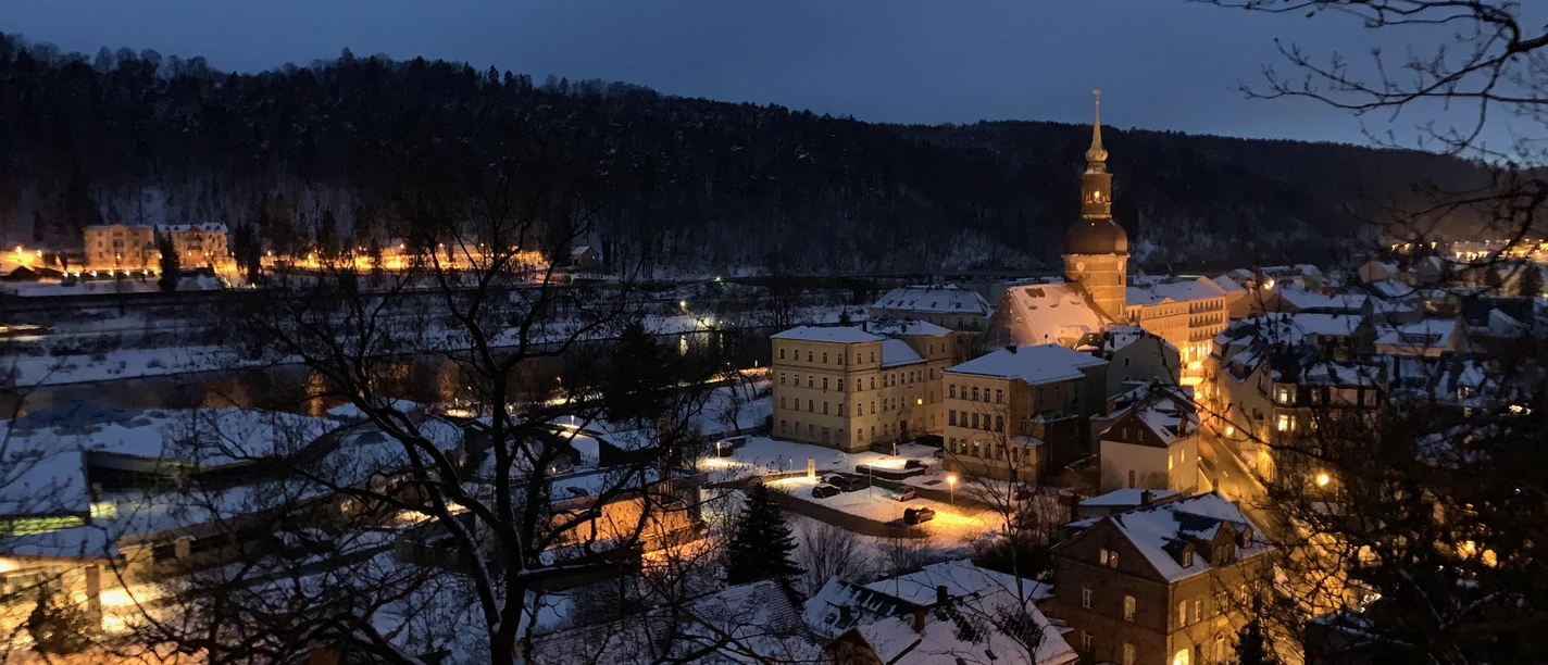 Bad Schandau Winterabend