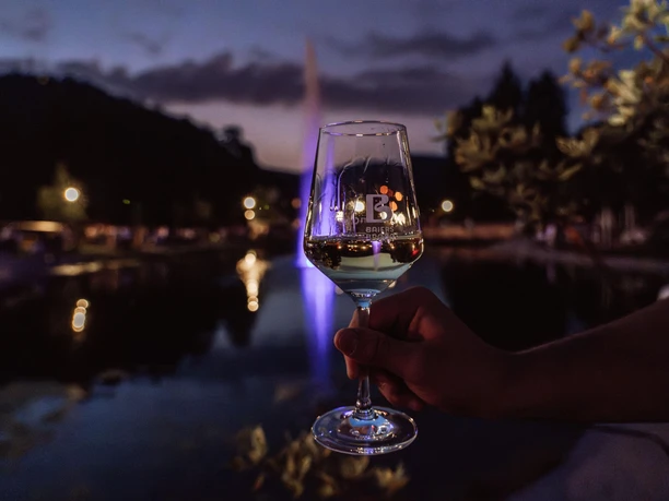 Geülltes Baiersbronn Weinglas