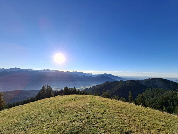 Blick vom Stierkopf - Naturpark Ammergauer Alpen