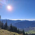 Blick vom Großen Aufacker - Naturpark Ammergauer Alpen