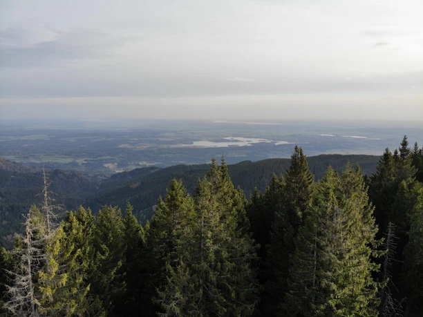 Blick vom Aufacker Richtung Staffelsee