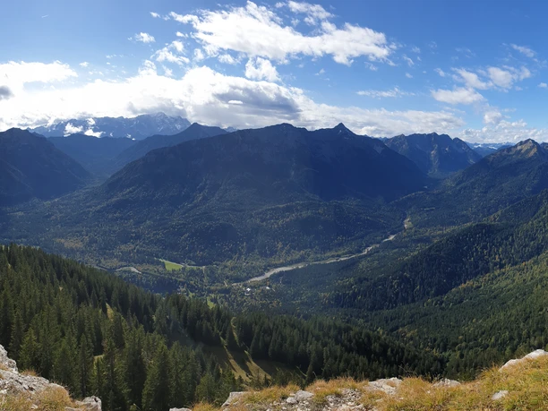 Hüttenwanderung - Panorama vom Hennenkopf