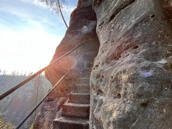 Aufstieg Hermannseck