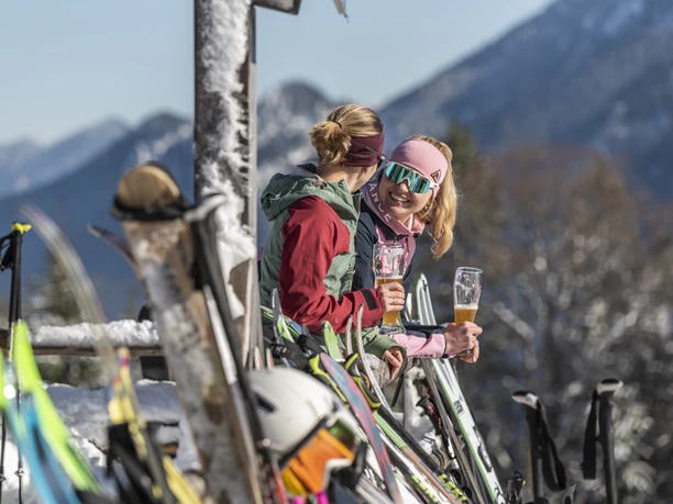 Einkehr an der Kolbensattelhütte