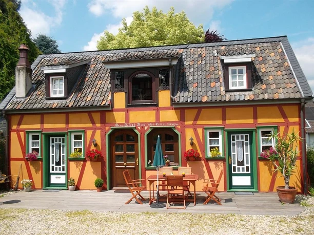 Fachwerkhaus Haus Außenansicht