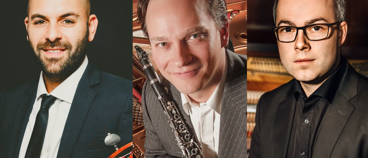 3. Foto_Daniel Sorour, Àkos Hoffman, Nikolai Juretzka_Trio Swinging Classics_© Kulturtage Dechow.png