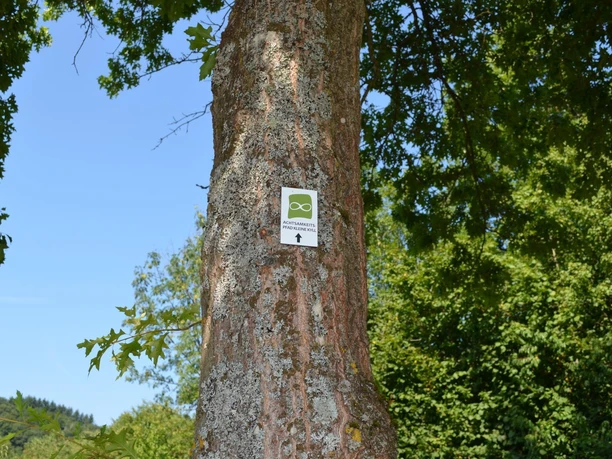 Achtsamkeitspfad Beschilderung
