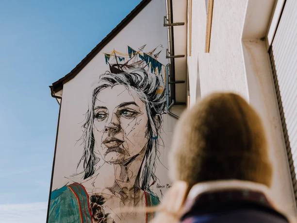 Humboldtstraße, Mural Martin Bender, Hagen