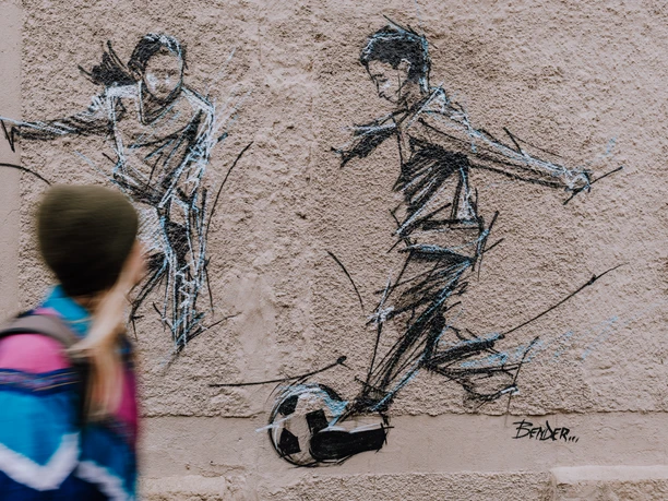 Sternstraße, Mural Martin Bender, Hagen