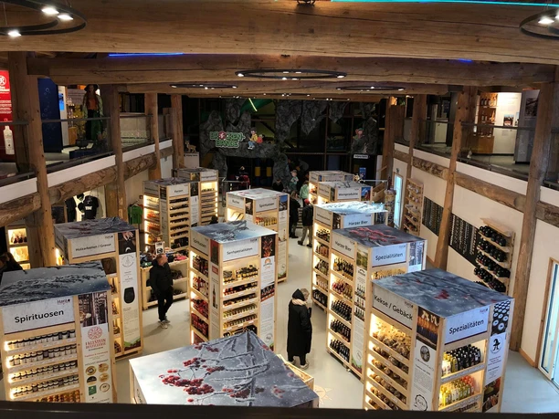 Typisch Harz-Regioshop - Verkaufsmodule Einkaufen in urig-rustikalem Ambiente in der Typisch Harz-Einkaufswelt an der Rappbodetalsperre.