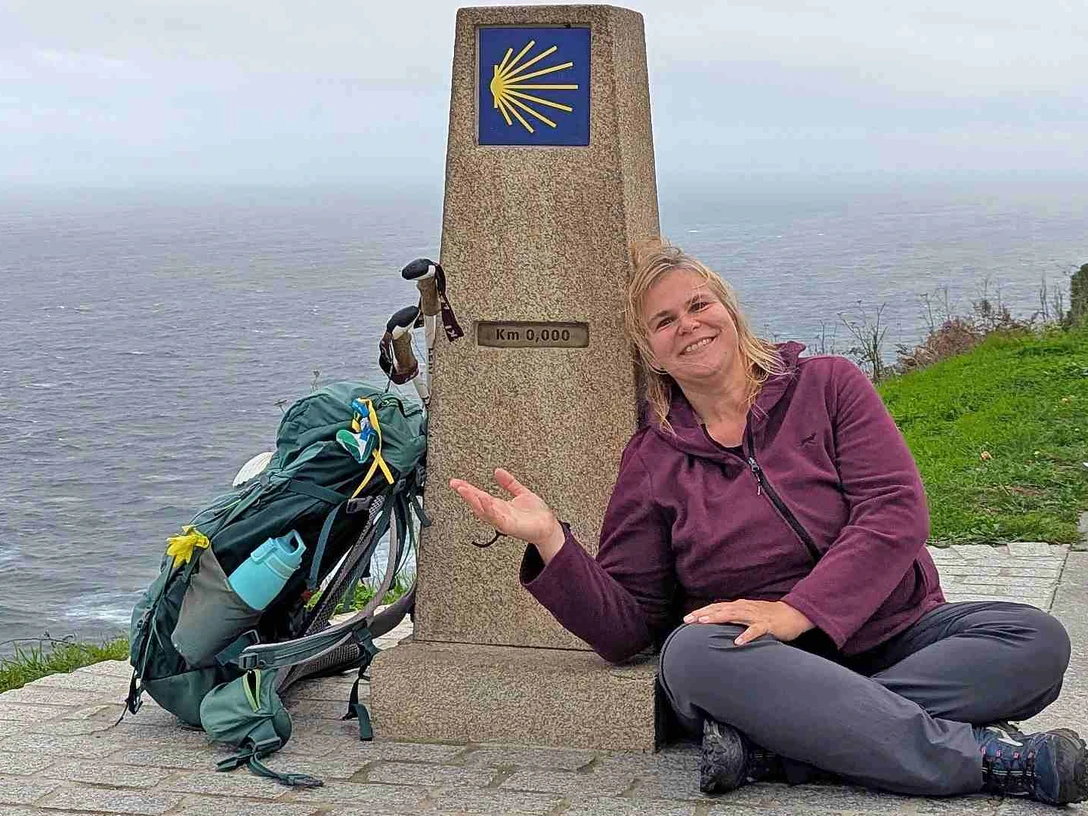 Nina Baucke auf dem Jakobsweg Nina Baucke auf dem Jakobsweg