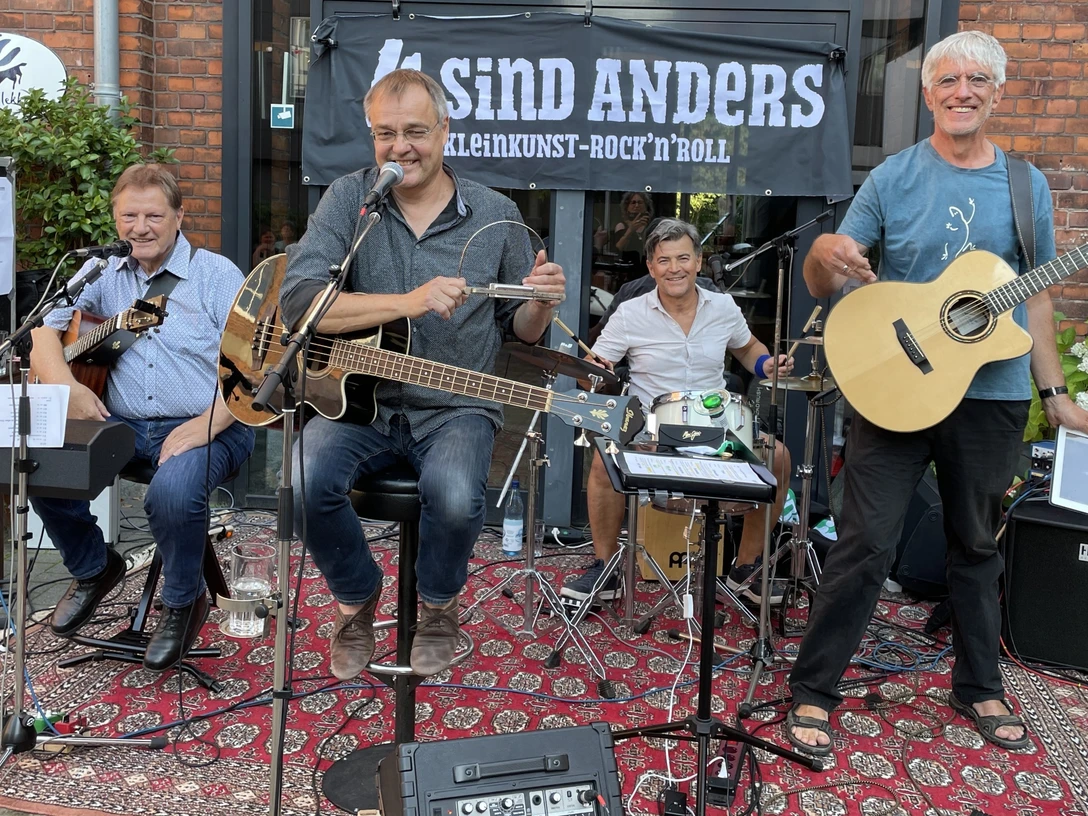 Die Bandmitglieder 4 sind anders CC-BY (Angie Harms)