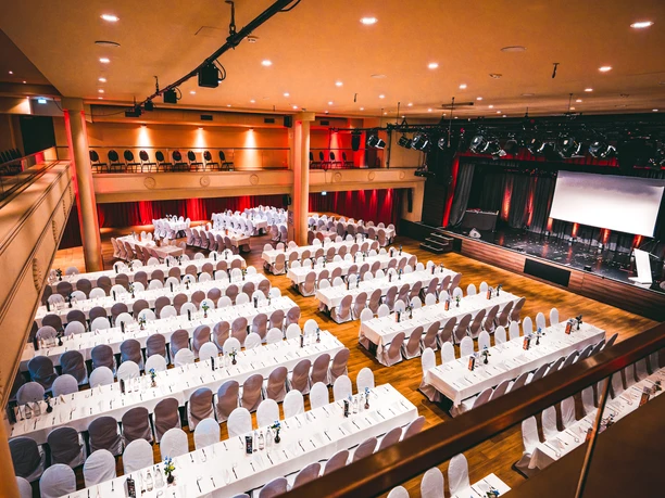 Saal des Haus Leipzig | Leipzig Convention Bureau Tagungen und Konferenzen in Leipzig – Blick auf den Saal des Haus Leipzig