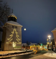 Weihnachtliche Stimmung in der Goethestrasse