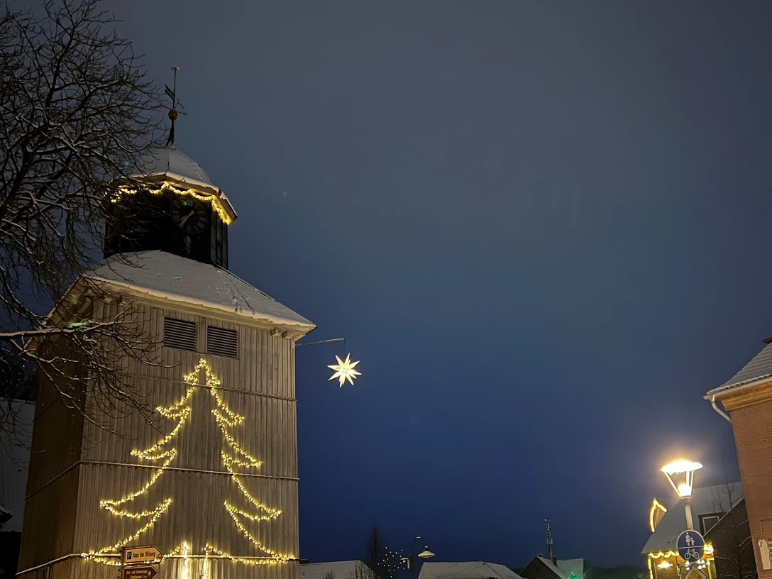 Weihnachtliche Stimmung in der Goethestrasse Weihnachtliche Stimmung in der Goethestrasse
