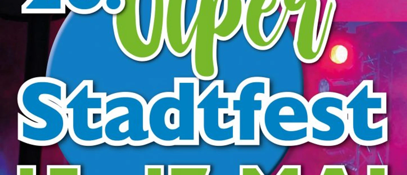 Stadtfest Olpe 2026 - Ankündigung