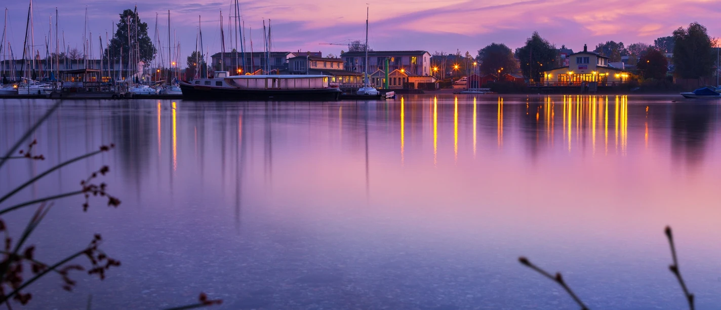 Blick auf den Couspudener See