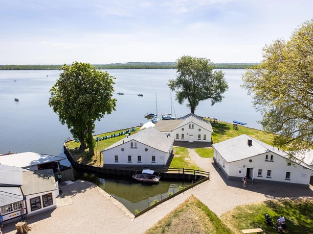 Insel Wilhelmstein Blick vom Aussichtsturm