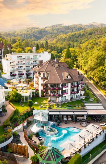 RoLigio & Wellness Resort Romantischer Winkel - Luftaufnahme