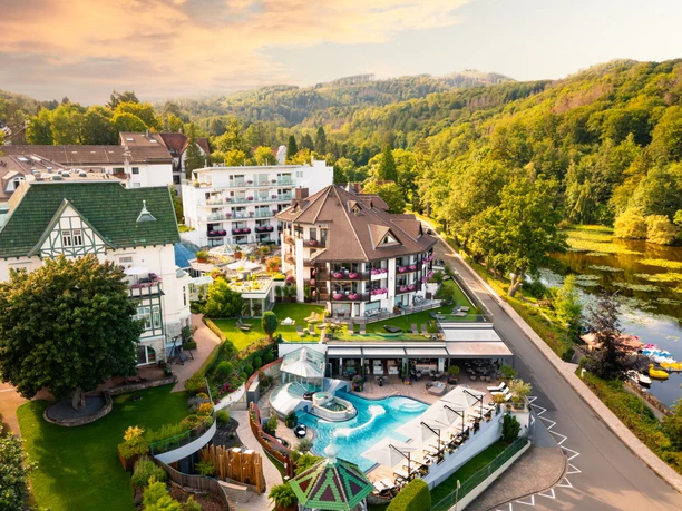 RoLigio & Wellness Resort Romantischer Winkel - Luftaufnahme