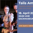 Talis Ambiton.jpg Vier Musiker stehen eng beisammen und halten ihre Instrumente im Bühnenlicht.