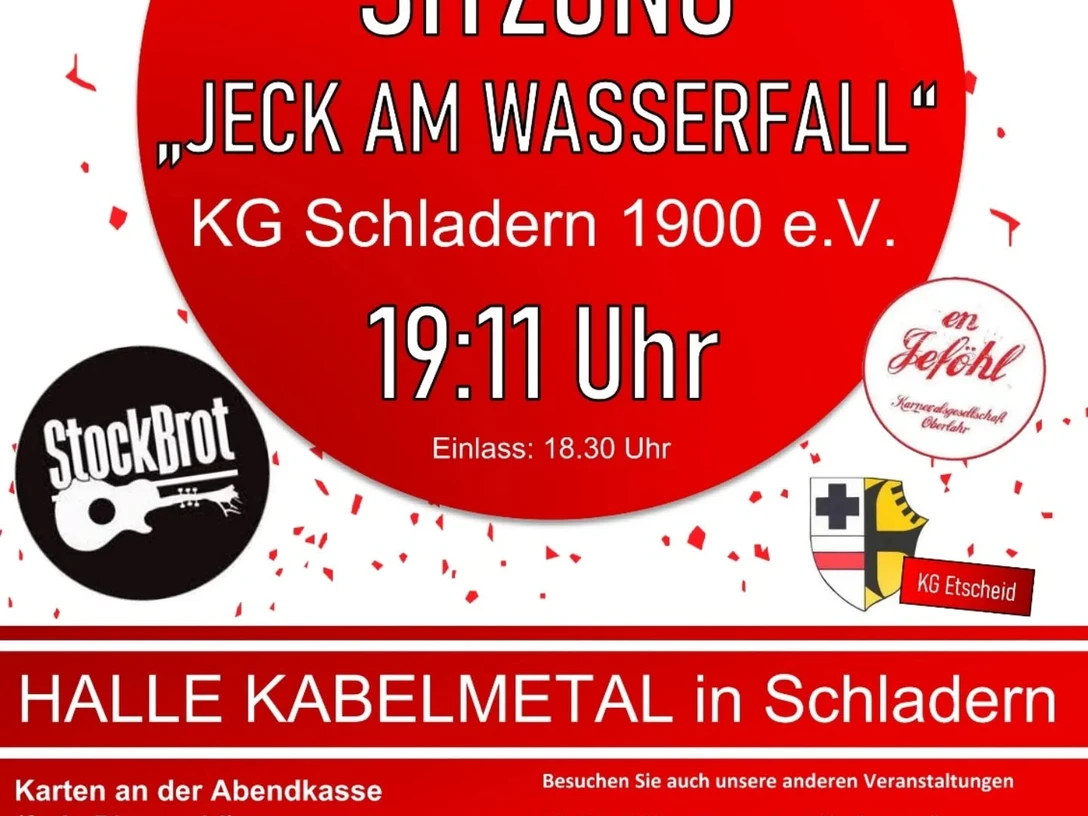 Jeck am Wasserfall