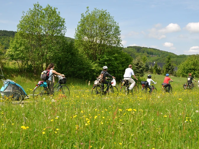 Mit Kind und Kegel durch die Siegauen