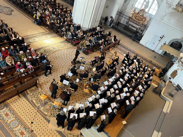 Chorkonzert in der Klosterkirche Einsiedeln