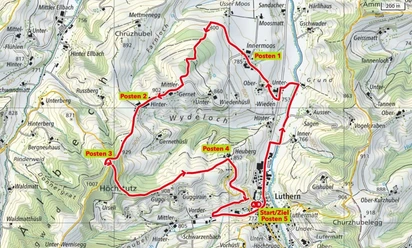 Route Wild Genuss Wanderung