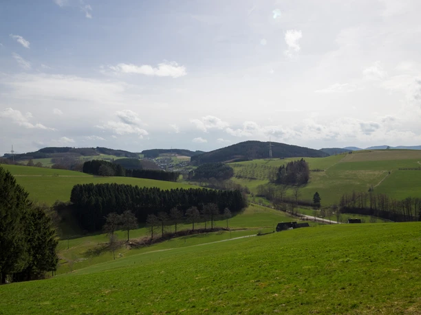 Blick auf Sellinghausen im Schmallenberger Sauerland