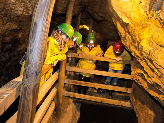 Führung durch das Besucherbergwerk Grube Wenzel
