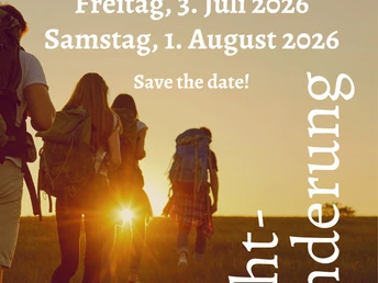 Save the date - Nachtwanderungen 2026