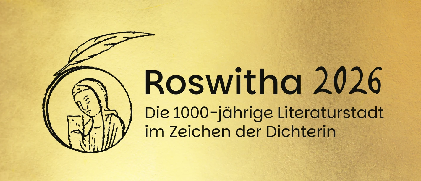 Logo van het Roswitha-jaar