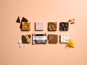 Schokoladensorten bei Läderach