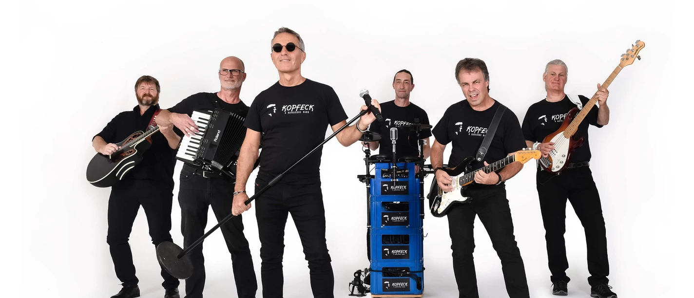 Kopfeck.jpg Die Musiker der Band Kopfeck