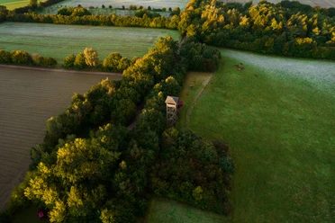 Luftaufnahme Aussichtsturm