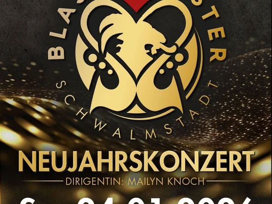 Plakat Neujahrskonzert Blasorchester 2026